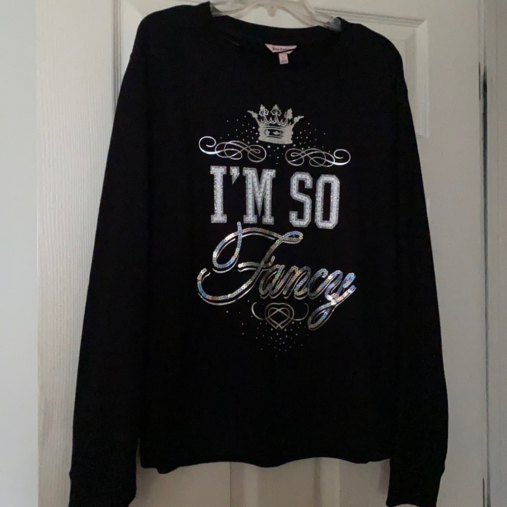 Black Juicy Couture Sweatshirt